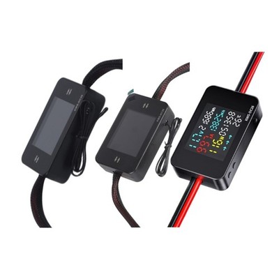 Double Display Electric Current Meter Electrical Tester ABS for Outdoor Power