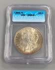 1885 O US Morgan Silver $1 ICG MS65+ w/toning L24632