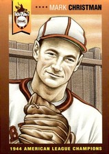 1996 St. Louis Browns Historical Society #26 Mark Christman