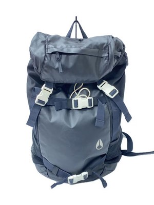 NIXON Backpack, Polyester, Black, Solid Color