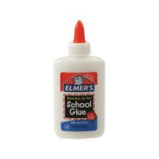 Elmers Liquid School Glue VLLVvz, Washable, 4 Ounces, 2 Count Clear