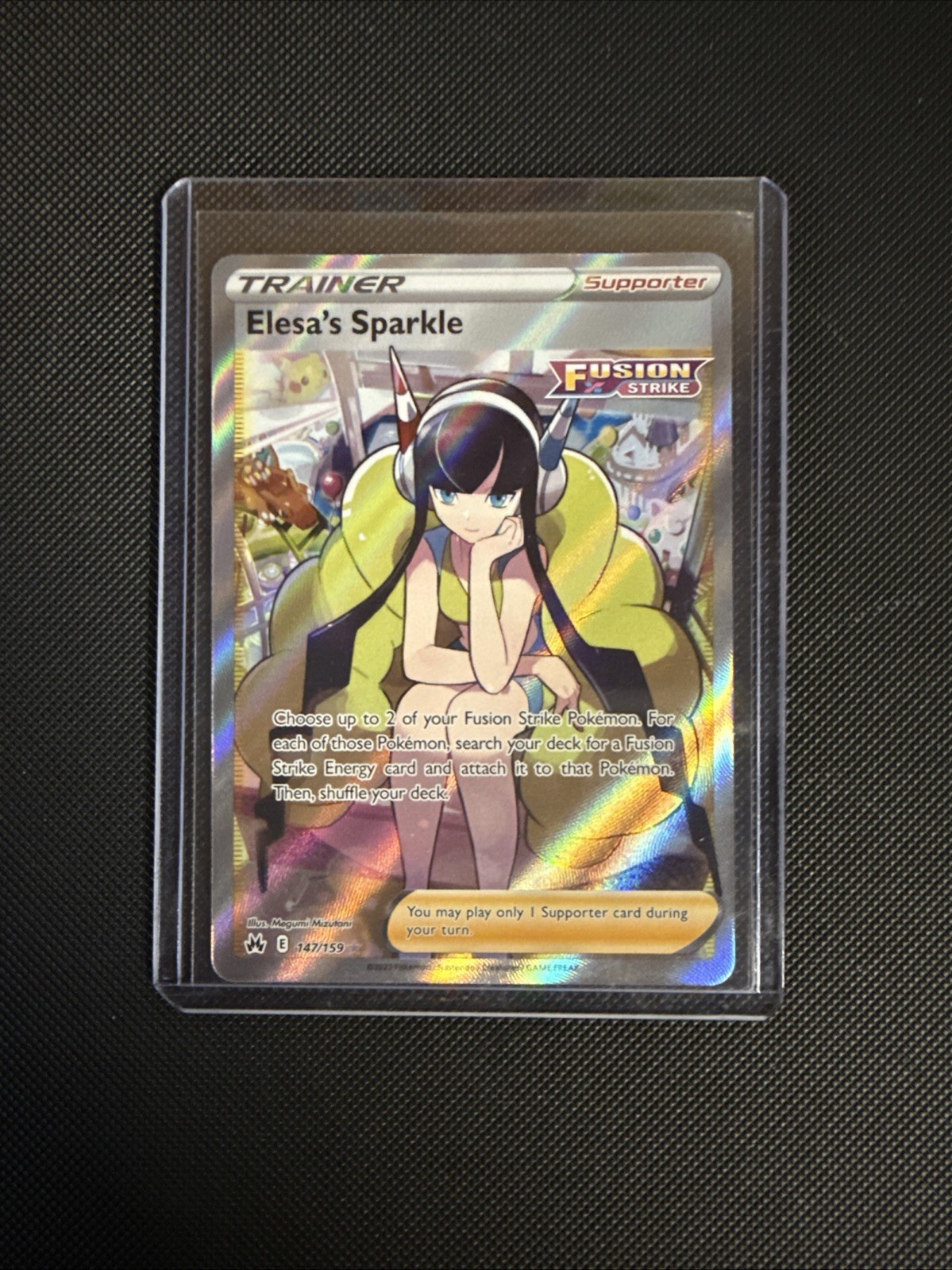 NEAR MINT - Elesa's Sparkle 147/159 - Crown Zenith Ultra Rare | Pokemon TCG
