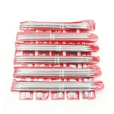 55 Pcs/Kit 8" Knitting Needles 11 Sizes 20cm Double Pointed SUW Stainless Steel