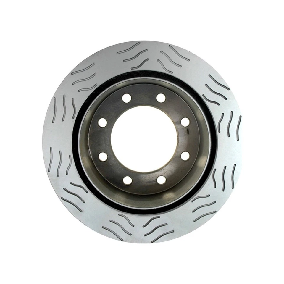 Rotor de freno ACDelco genuino para Chevy Silverado 2500 1999-2010 | Hierro fundido trasero Foto 2 de 4