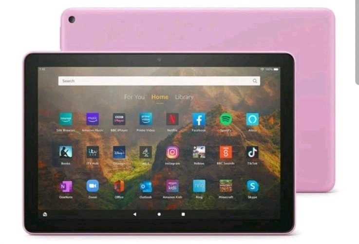Amazon Fire HD 10 10.1" tablet 32 GB 11th Gen model (2021) Lavendar