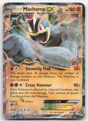 Machamp EX XY108 XY Promos Holofoil Pokemon TCG DM