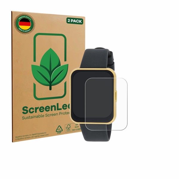 2X Screenleaf Displayschutzfolie FüR Liu Jo Mini Slim 2.0 Nachhaltig Verpackt-image