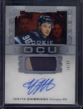 2024-25 Premier Nikita Chibrikov Focus Rookie Patch Auto RPA RC /99