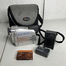 Canon DM-MV600i Digital Video Camcorder Silver Mini DV 18x Optical Zoom Handheld