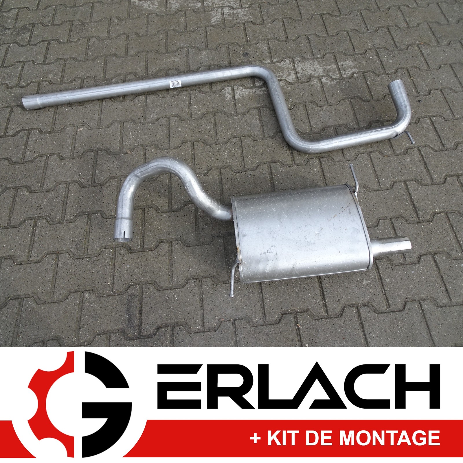 Echappement silencieux 3022 anti corrosion Chrysler PT Cruiser 2.0