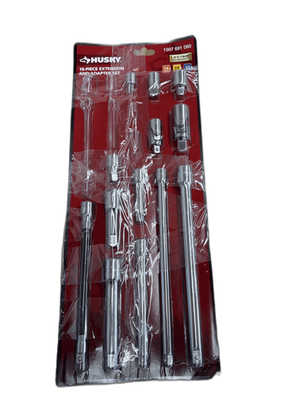 #ad #ad Husky 1 4 in. 3 8 in. 1 2 in. Drive Accessory Set 19 Piece $22.99