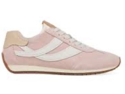 Vince Oasis Runner Sneaker, Women's Pink & White Sz 7, EU 37, MSRP $250