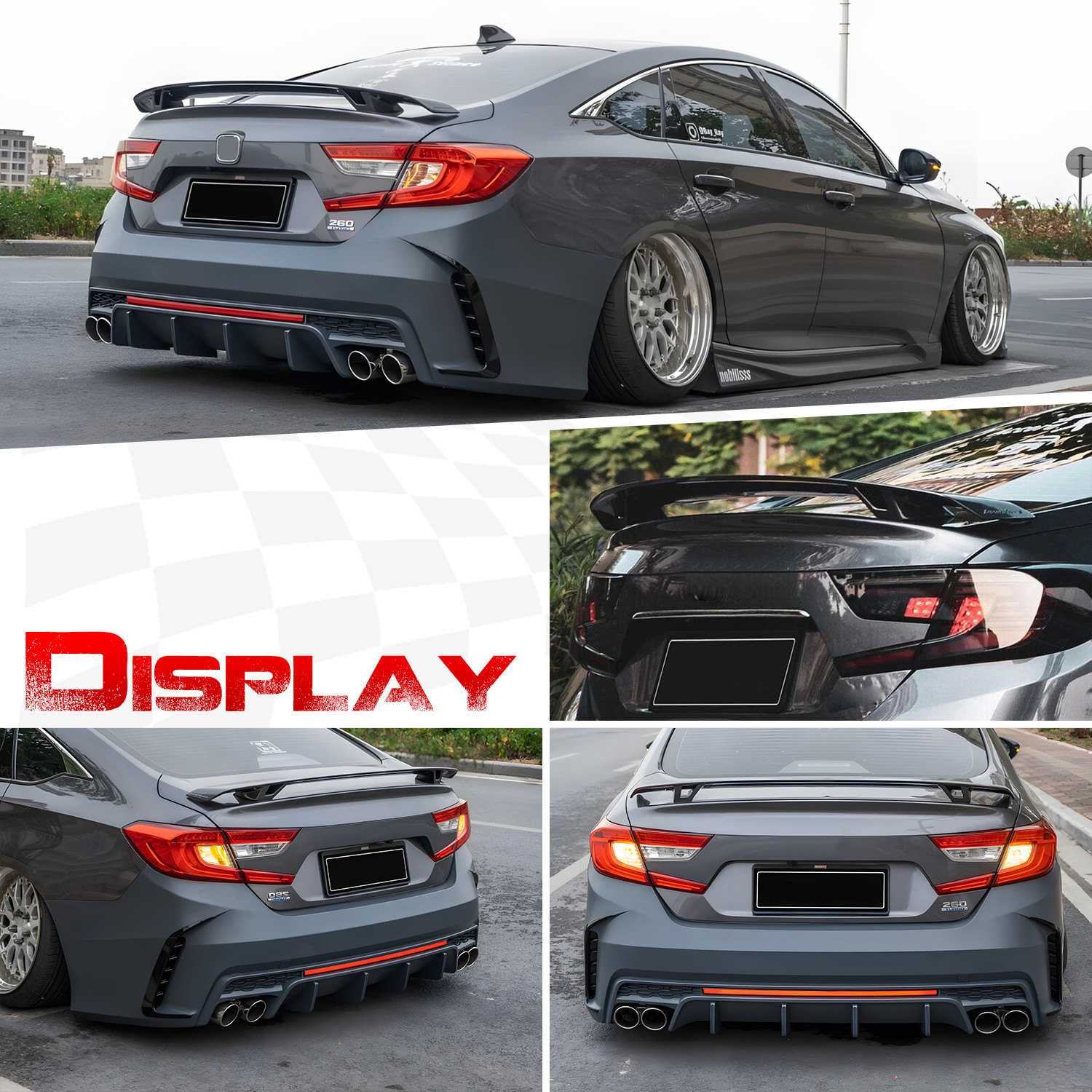 Maserati Quattroporte REAR Rear spoiler