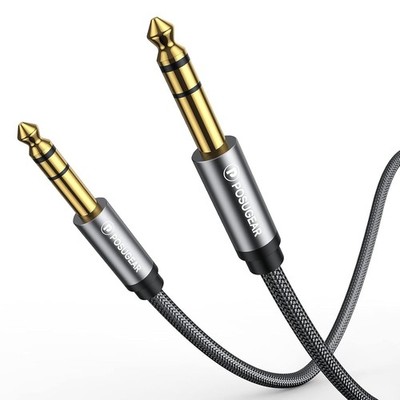 Professionelles 2 m 1/4 Zoll Audiokabel - Ultimatives Klangerlebnis für Darsteller