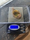 Handmade Copper Wrapped Crystal Pendant (Agate?) — photo 2