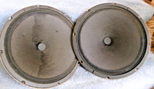 Pair Vintage Seeburg Jukebox DS160 DS100 Speakers #328148
