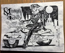 MIDNIGHT RALLY 1996 - ILLUSTRATION & ART PORTFOLIO BY JERRY COLLINS 