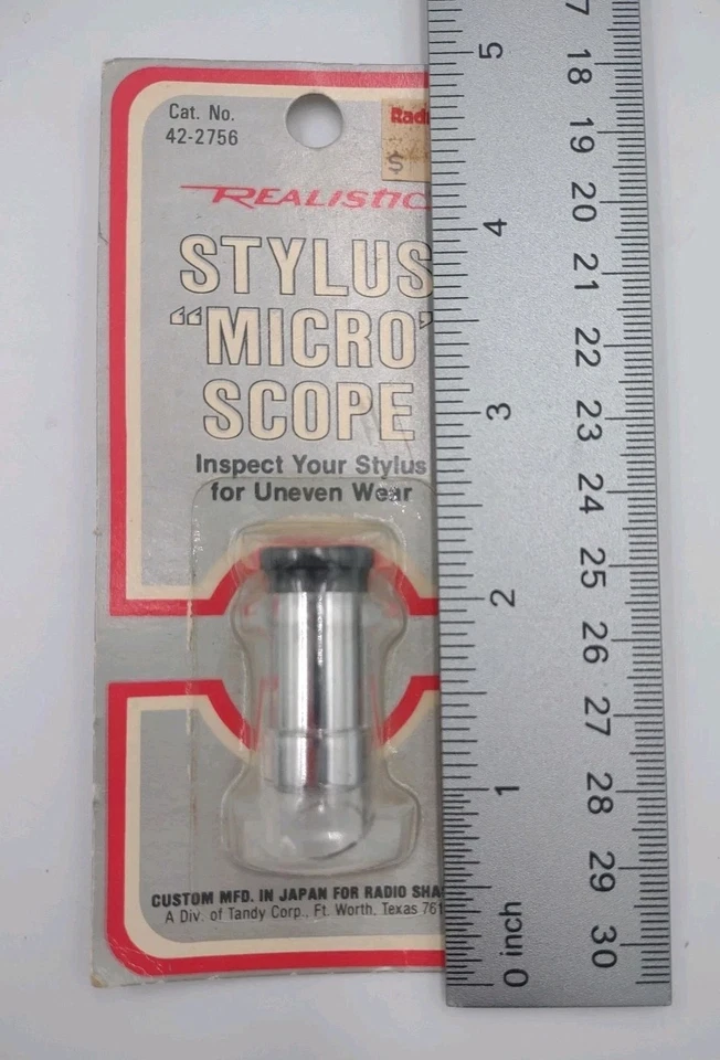 Realistic Stylus Microscope Cat No 42-2756 New Old Stock NOS Vintage New - Image 4 of 4