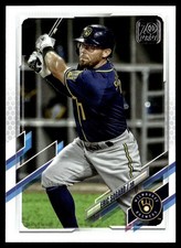 2021 Topps Eric Sogard Milwaukee Brewers #21