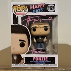 Funko Pop Television Happy Days #1124 Fonzie Signed Beckett Authentication