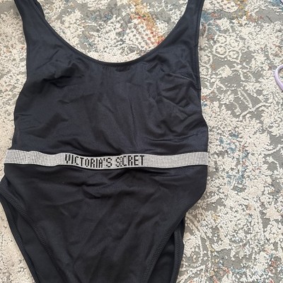 Victoria Secret Badenauzug Strass Schwarz Gr. S