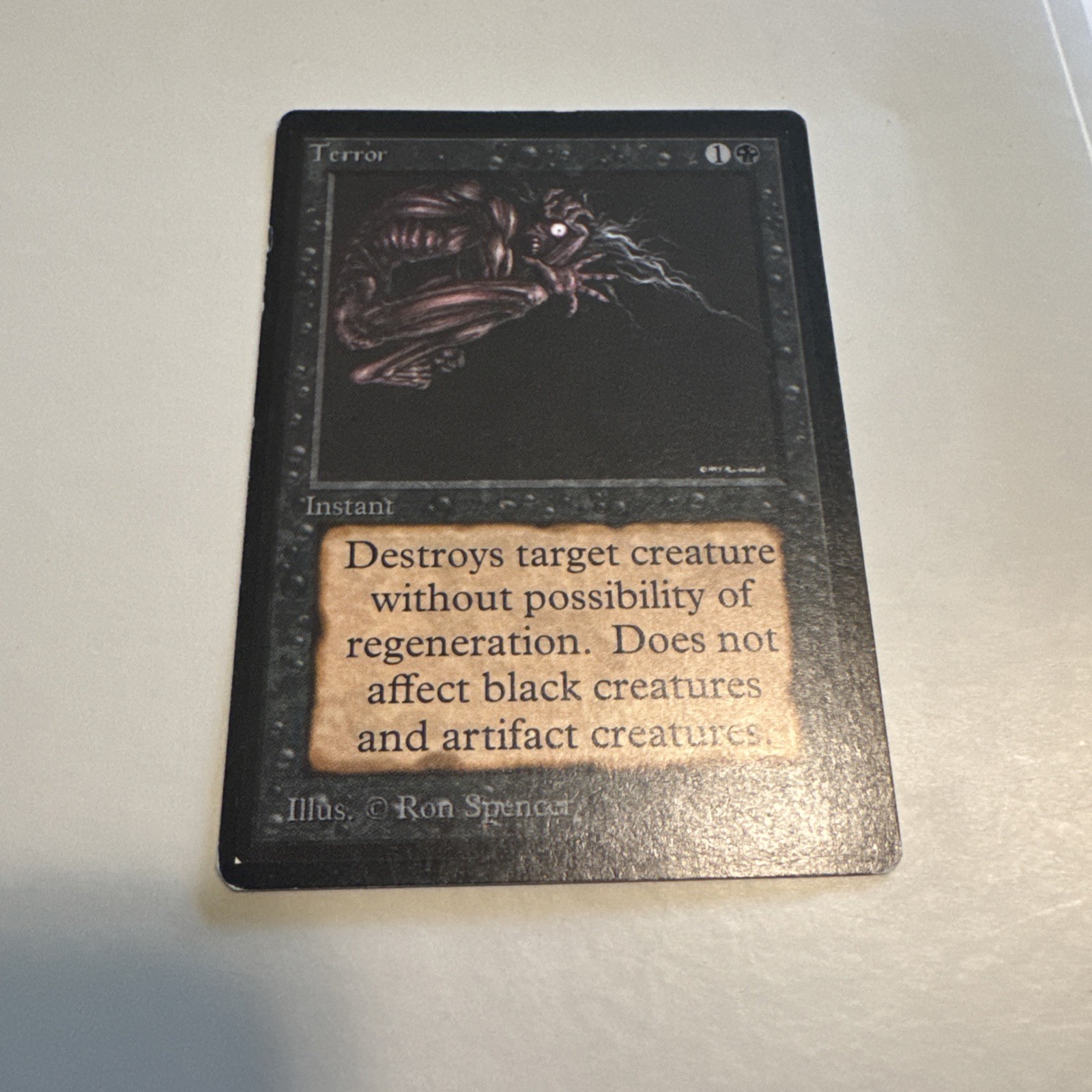 Terror Beta MTG Magic the Gathering