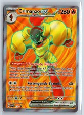 Pokemon Karte Crimanzo EX SVP125 Black Star Promo Near Mint Deutsch
