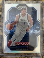 2022-23 Prizm Monopoly Luka Doncic Silver SP #PS1, SHARP & CLEAN