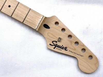 Genuine Fender Squier STRAT NECK MAPLE FINGERBOARD Electric Stratocaster Guitar