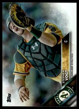 Stephen Vogt 2016 Topps Chrome #156 Athletics MLB READ FREE SHIP AutographDen