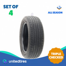 Set Of 4 Used 23555r18 Goodyear Assurance Finesse 100h - 7-7.532