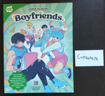 Learn to Draw Boyfriends Your Favorite Characters from popular webcomic NEW 4/24