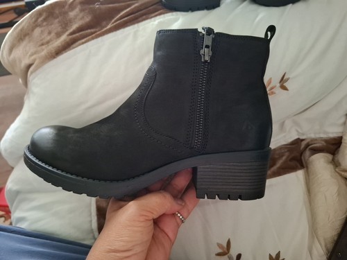 COLORADO Fevie Black Nubuck Ankle Boots Size 9 BNWBox - Picture 7 of 10