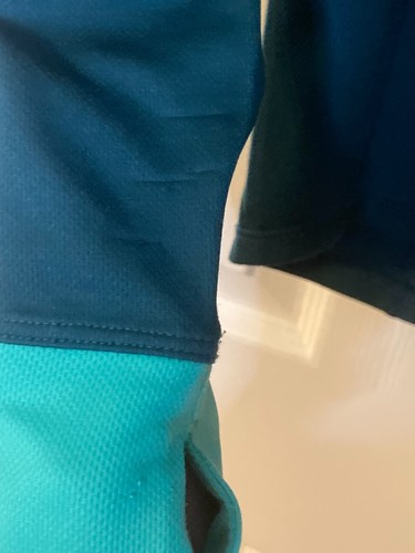 Nike Damen Dri-Fit Langarm Laufshirt - Grün/Hellgrün - Größe M - Bild 7 von 9