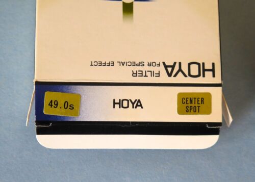New in Box 49mm Hoya Center Spot Filter - Picture 2 of 4