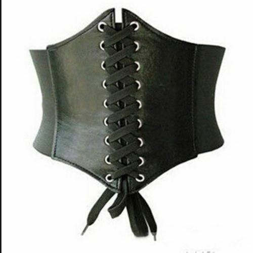 Women Body Shaper Buckle Wide Waistband Waist Belt Underbust Corset Belt - Picture 6 of 13