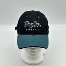 Philadelphia Eagles Hat Cap Strap Back Adjustable Green Reebok Gridiron Classic