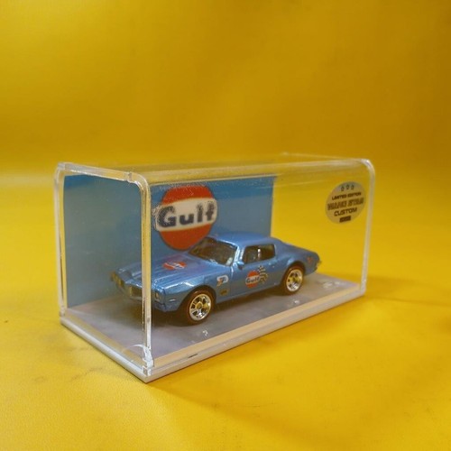 Matchbox PONTIAC FIREBIRD FORMULA Blue GULF (WANGSTAR CUSTOM) Limited REAL RIDER - Picture 9 of 15