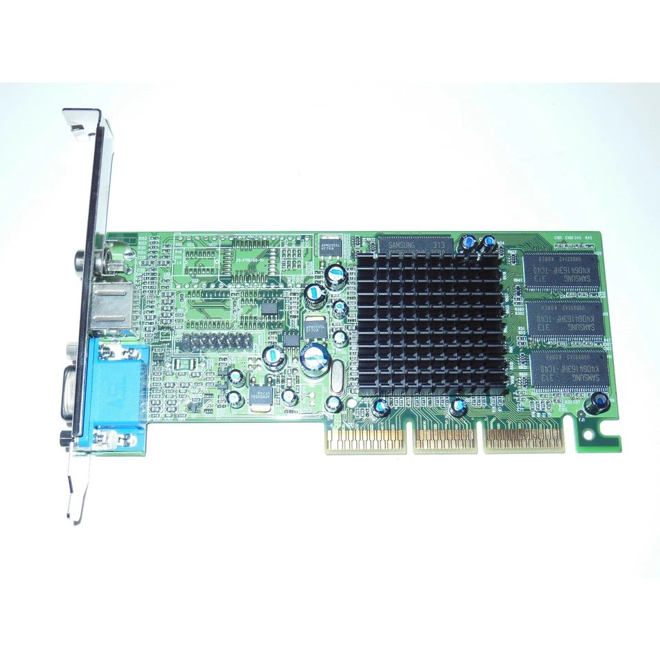 ATI Radeon 7000 32MB DDR AGP 4X Video Graphics Card VGA/TV Out Retro Gaming PC - Image 2 of 4