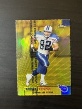 Yancey Thigpen 1999 Topps Finest Gold Refractor /100 #52 Tennessee Titans SP