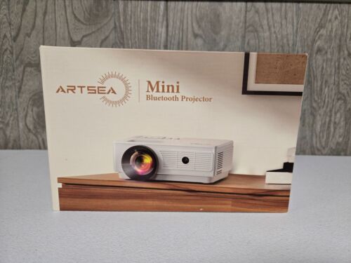 ARTSEA Tragbarer Bluetooth Mini Filmprojektor HD 1080P Kompatibel mit Android iOS - Bild 21 von 24