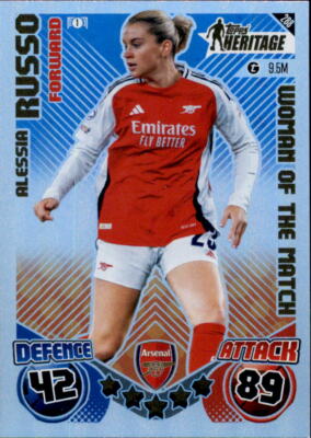 Champions League EXTRA 2024/25 Card 288 - Alessia Russo  - UWCL Women Heritage