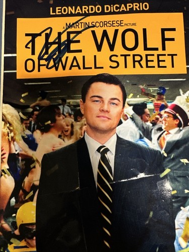 Leonardo Dicaprio Signed Wolf of Wall Street 8.5 X 11 Photo Lobby Card COA Rare - Picture 7 of 13