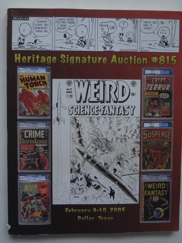 HERITAGE SIGNATURE AUCTION CATALOG #815 - February 2005 - Great Stuff!