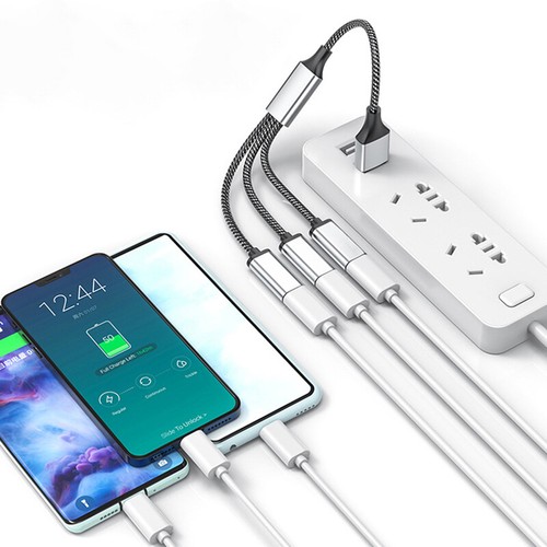 USB Hub Extensions 3 Ports Type C Hubs USB Splitter Data Transmission High Speed - Photo 10/15