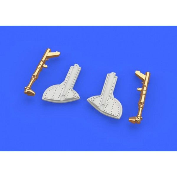 MW22 Eduard 672134 Spitfire Mk.Ix Legs Bronze 1/72 Brassin For Eduard-image