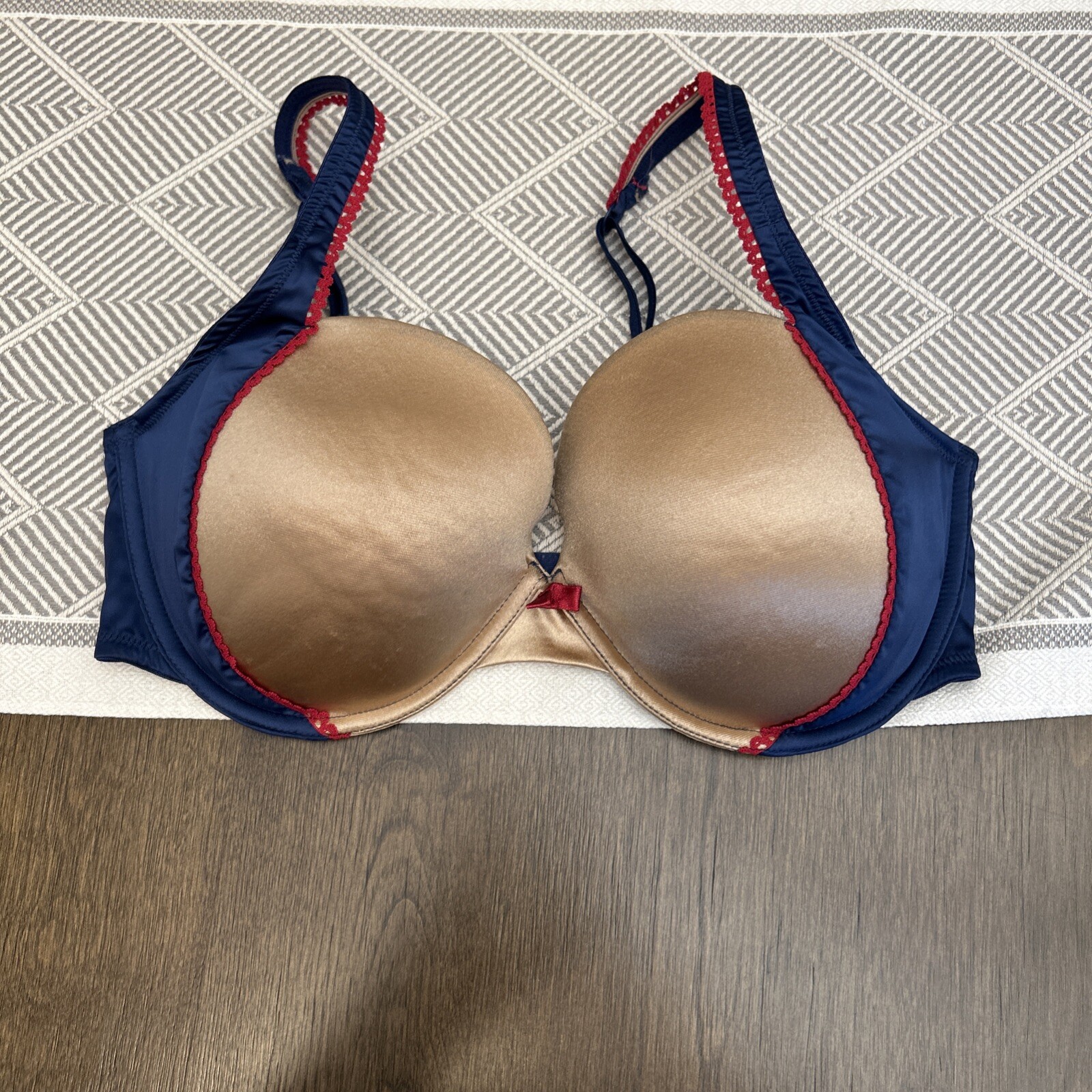 Adore Me Underwire Full Bra size 36DD Blue