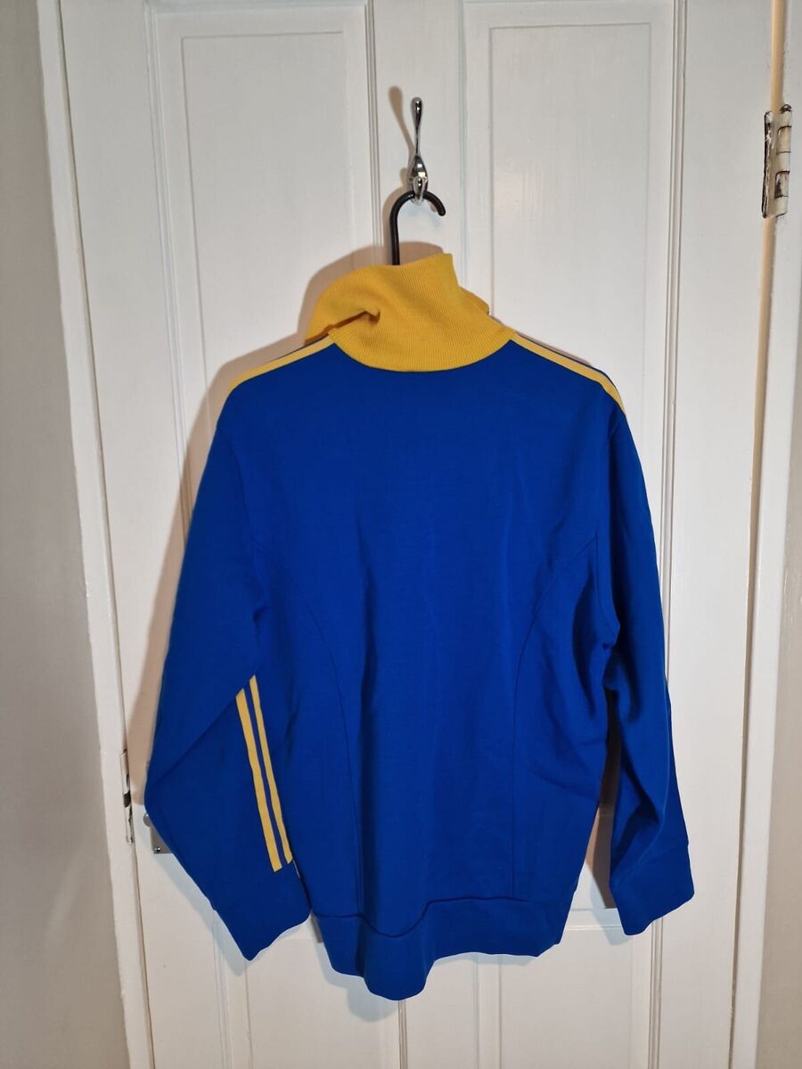 Adidas Track Jacket -Super Rare Vintage 1960s - Blue Adidas Track Jacket -Super Rare Vintage 1960s - Blue