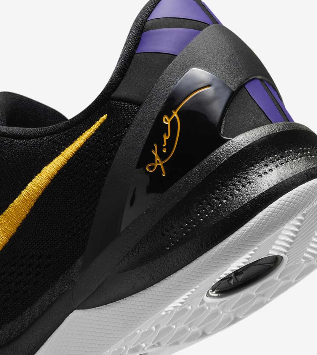 Nike Kobe 8 VIII Protro Black Court Purple University Gold HF9550
