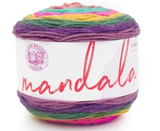Lion Brand Mandala Yarn.